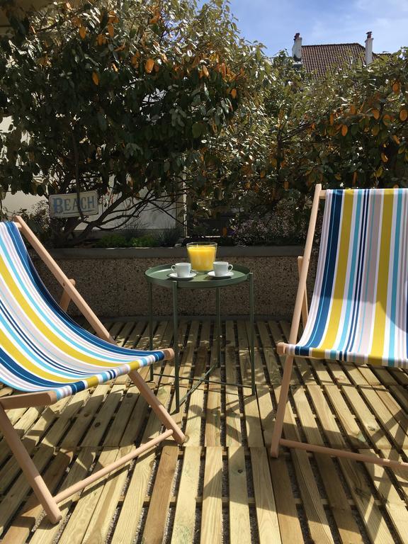 דירות וימרה Le Wim'Heureux Terrasse מראה חיצוני תמונה